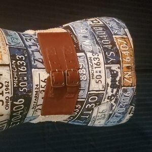 𝅺crochet FAUX LEATHER Belt